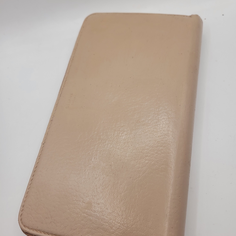 Celine Leather Neutral Continental Zip Wallet - Picture 2 of 7
